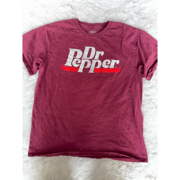 Dr. Pepper adult sz. L classic short sleeved tee. Cute, fun - Picture 1 of 8